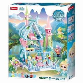 Sluban Toys Sluban | Fairy Tales Of Winter Fairy Tale Castle 447 Pcs