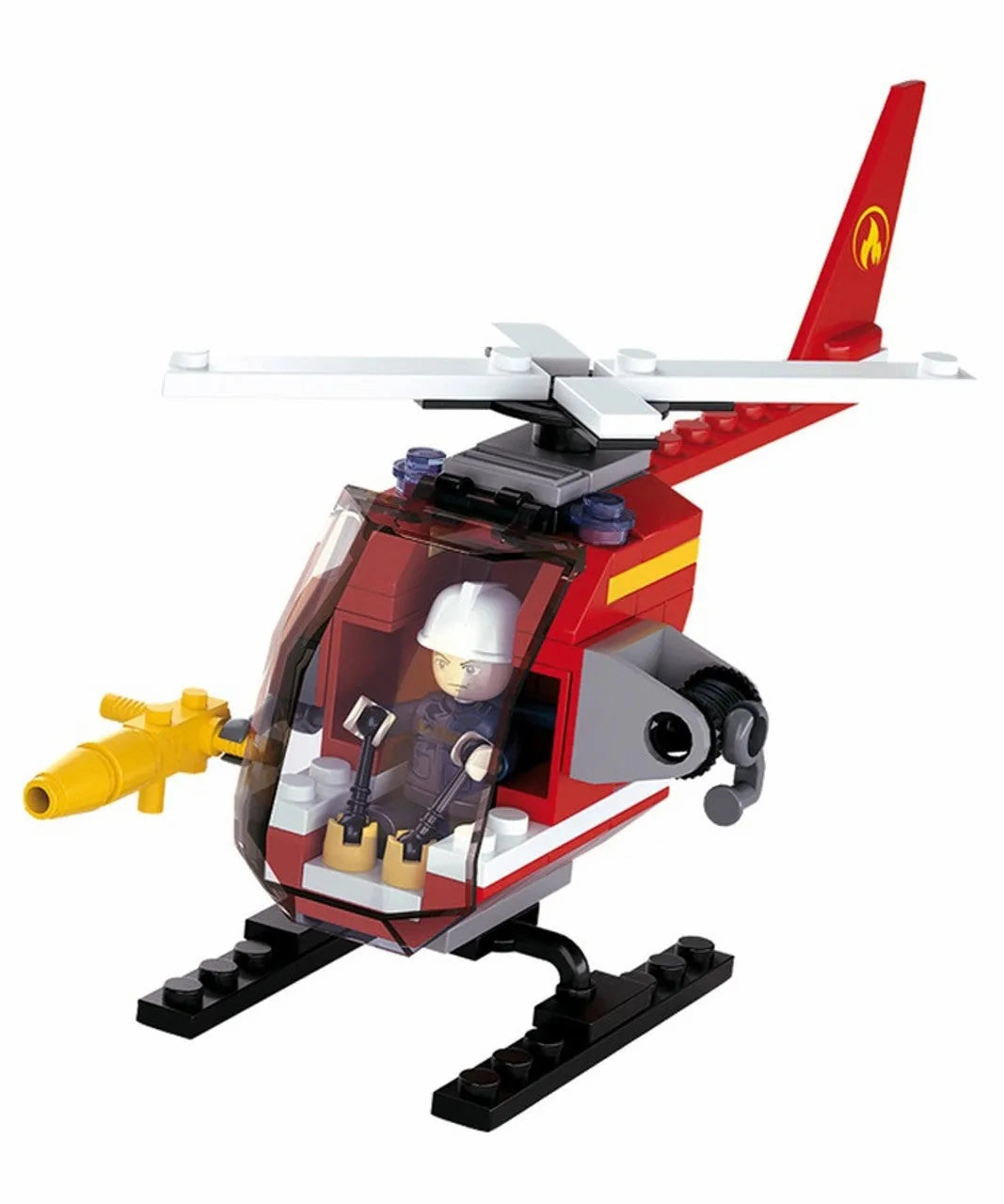 Sluban Toys Sluban | Fire Helicopter 80 Pcs
