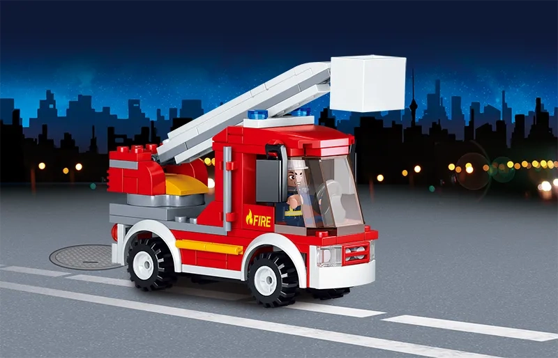 Sluban Toys Sluban | Fire Truck 136 Pcs