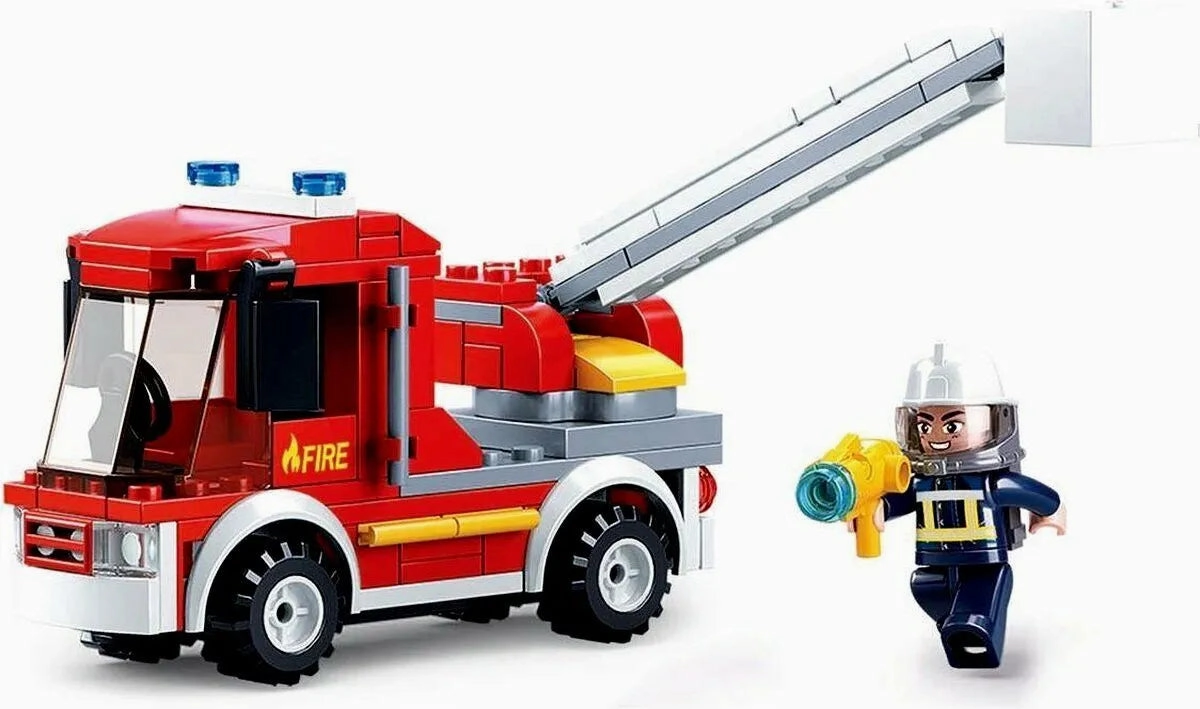 Sluban Toys Sluban | Fire Truck 136 Pcs