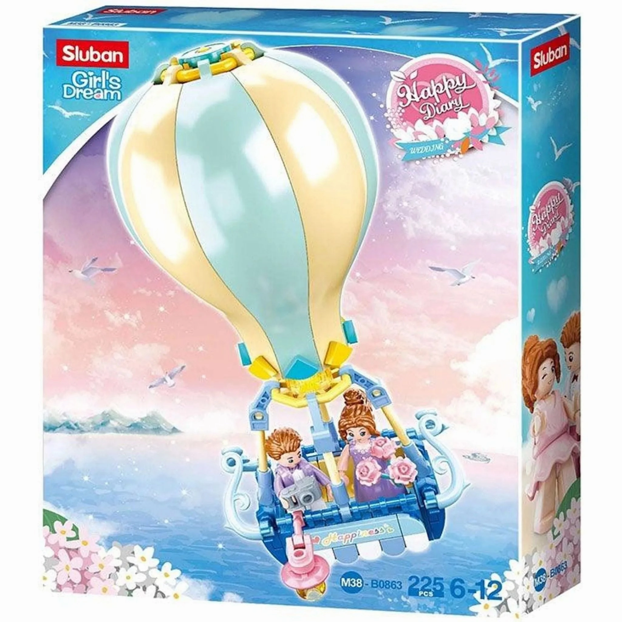 Sluban Toys Sluban | Girl's Dream Hot Air Balloon