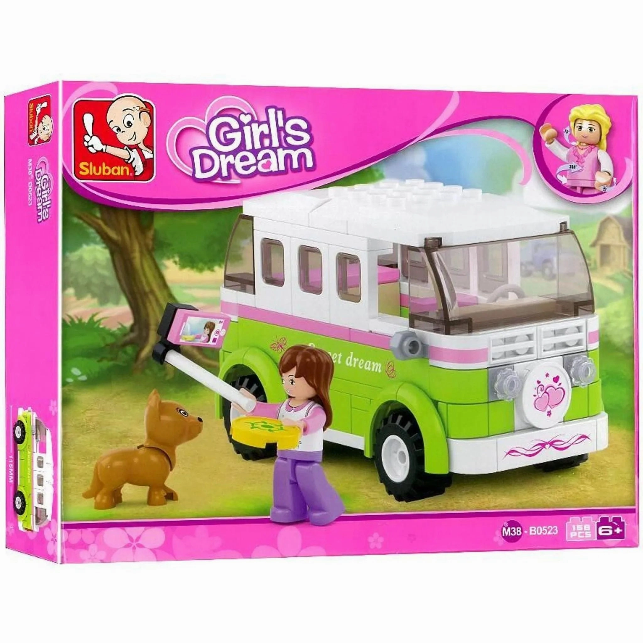 Sluban Toys Sluban | Girl's Dream Touring Wagon