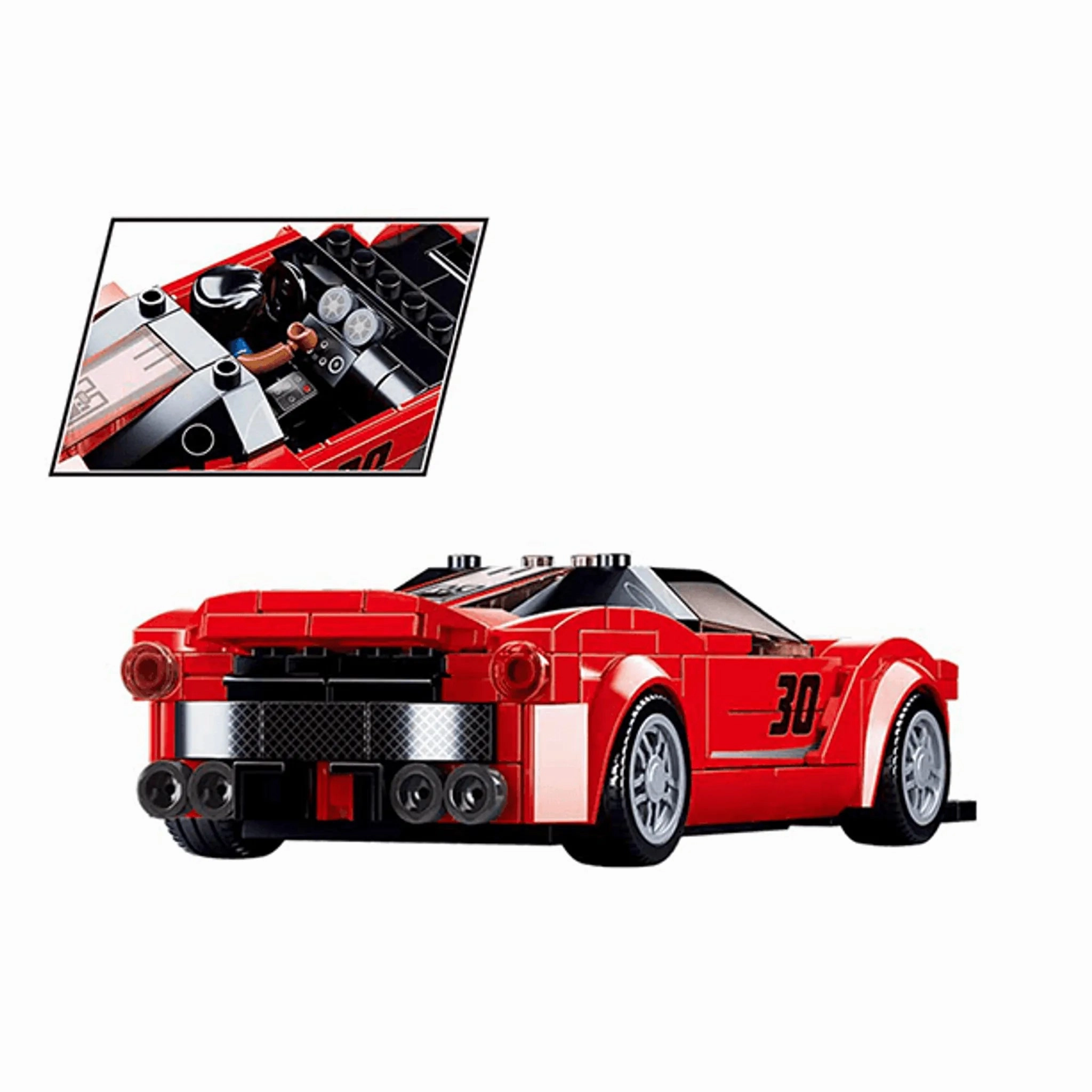 Sluban Toys Sluban | Italian Super Car (Red) 262pcs