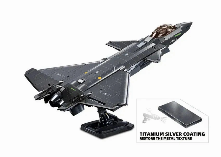 Sluban Toys Sluban | J20 Stealth Aircraft | 1007 Pieces