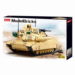 Sluban Toys Sluban | M1A2 V2 Abrams Main Battle Tank - 781pcs
