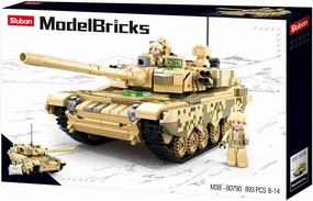 Sluban Toys Sluban | Main Battle 2 In 1 Tank 99A 893 Pcs
