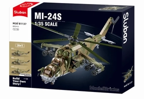 Sluban Toys Sluban | MI-24S Helicopter Gun/S 893 Pieces