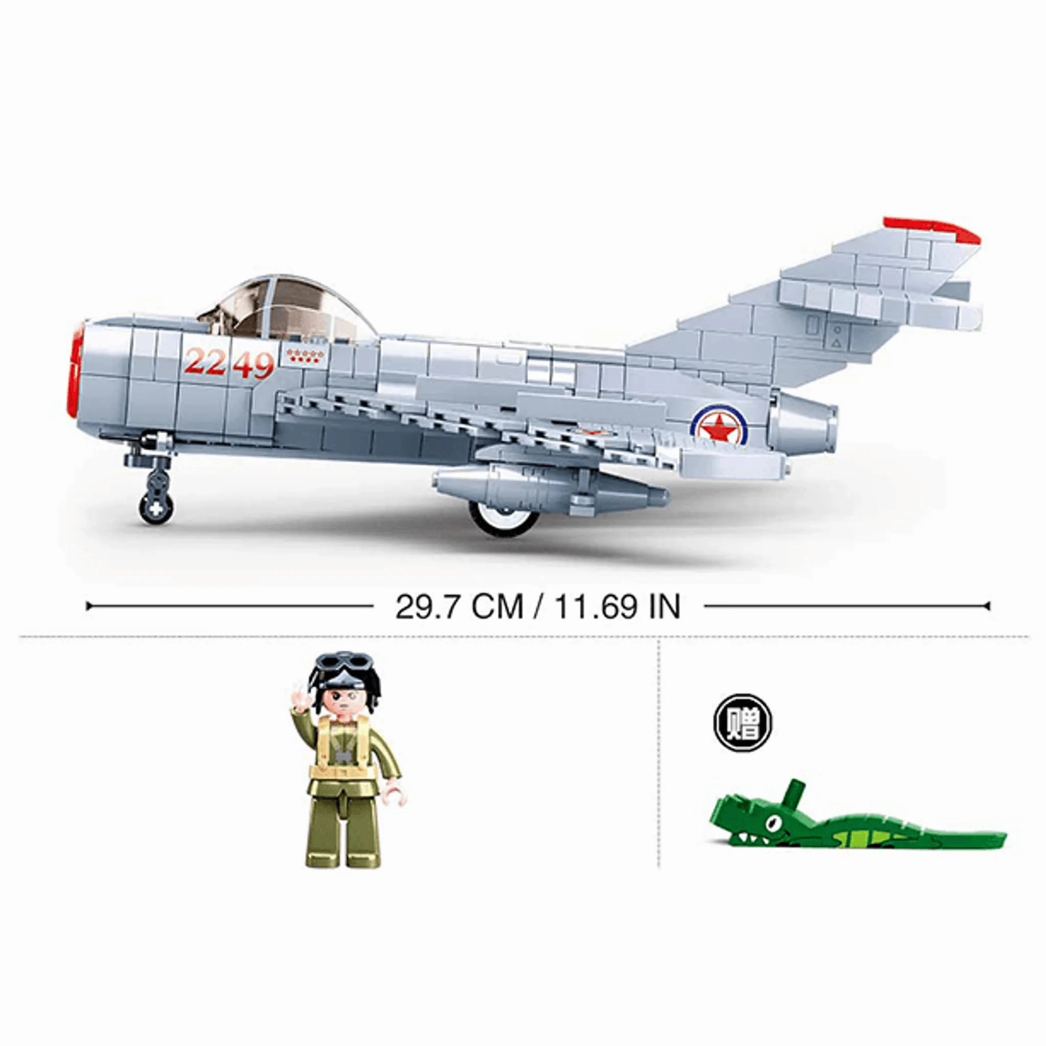 Sluban Toys Sluban | MIG-15 FIghter 583pcs