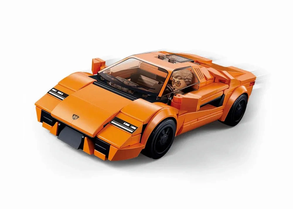 Sluban Toys Sluban | Model Bricks | 2020 Sports Car Orange Scale 1:32 264 Pcs
