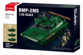 Sluban Toys Sluban | Model Bricks | BMP Infantry Fighting Tank (IFV) (3 in 1) Scale 1:35 738 Pcs