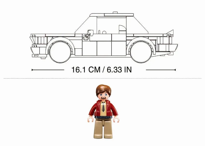 Sluban Toys Sluban | Model Bricks | Classic Car Bema Scale 1:32 277 Pcs