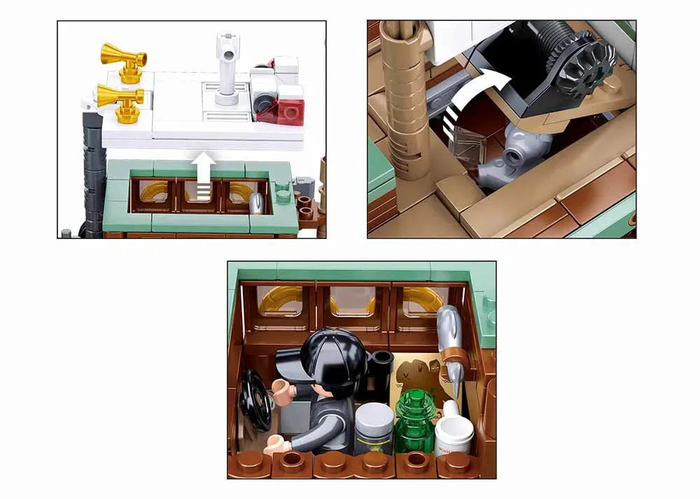 Sluban Toys Sluban | Model Bricks | Fishing Boat 610 Pcs