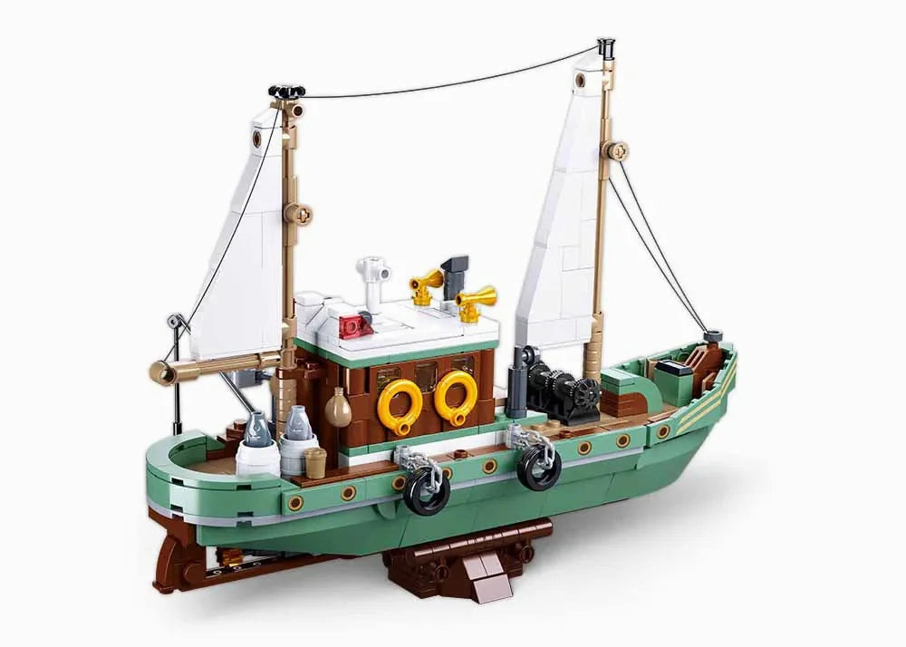 Sluban Toys Sluban | Model Bricks | Fishing Boat 610 Pcs