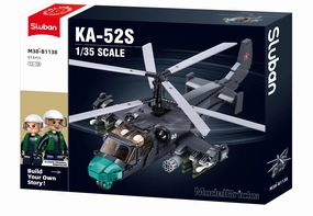 Sluban Toys Sluban | Model Bricks | Ka-52S Helicopter Gunship Scale 1:35 913 Pcs