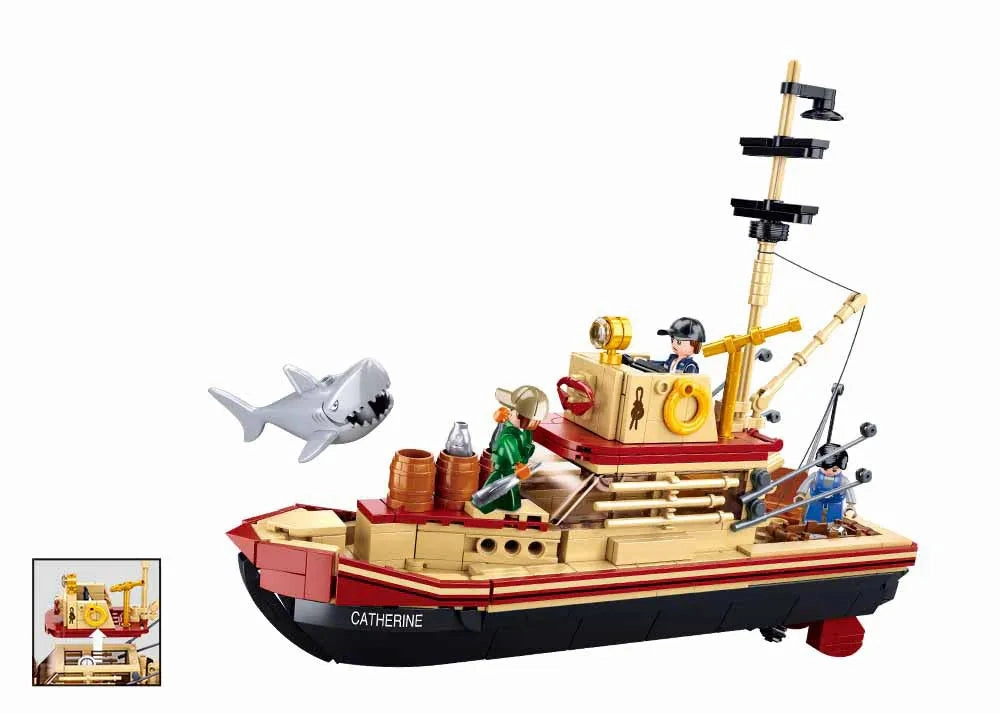 Sluban Toys Sluban | Model Bricks | The Great Shark 592 Pcs