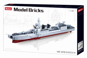 Sluban Toys Sluban | Model Bricks Destroyer Scale 1:450 617 Pcs