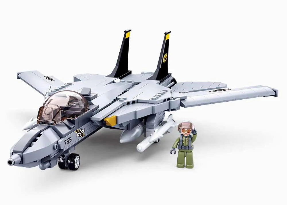 Sluban Toys Sluban | Model Bricks F14 Fighter 404 Pcs