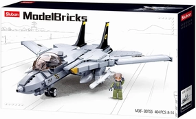 Sluban Toys Sluban | Model Bricks F14 Fighter 404 Pcs