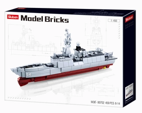 Sluban Toys Sluban | Model Bricks Frigate 054A Scale 1:450 457 Pcs