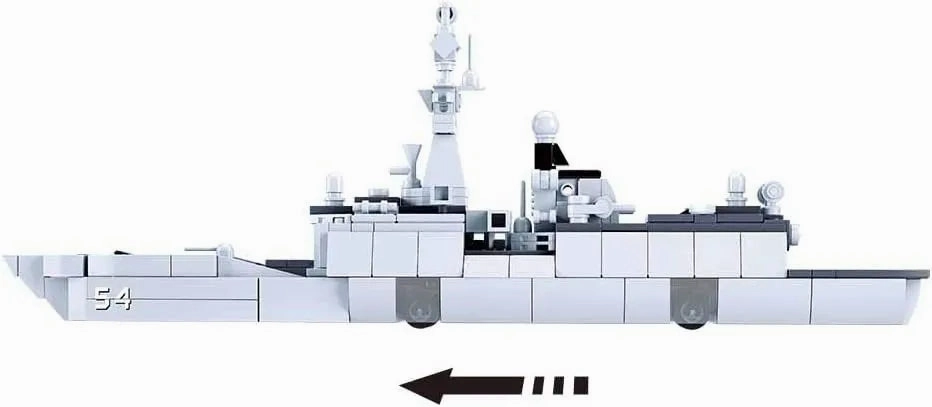 Sluban Toys Sluban | Model Bricks Frigate 054A Scale 1:450 457 Pcs