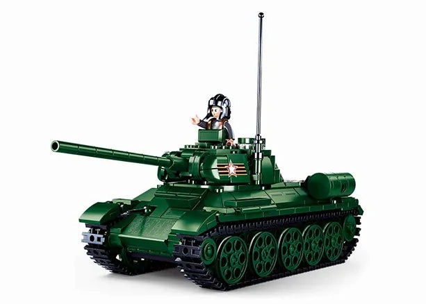 Sluban Toys Sluban | Model Bricks T34-85 Tank 497 Pcs