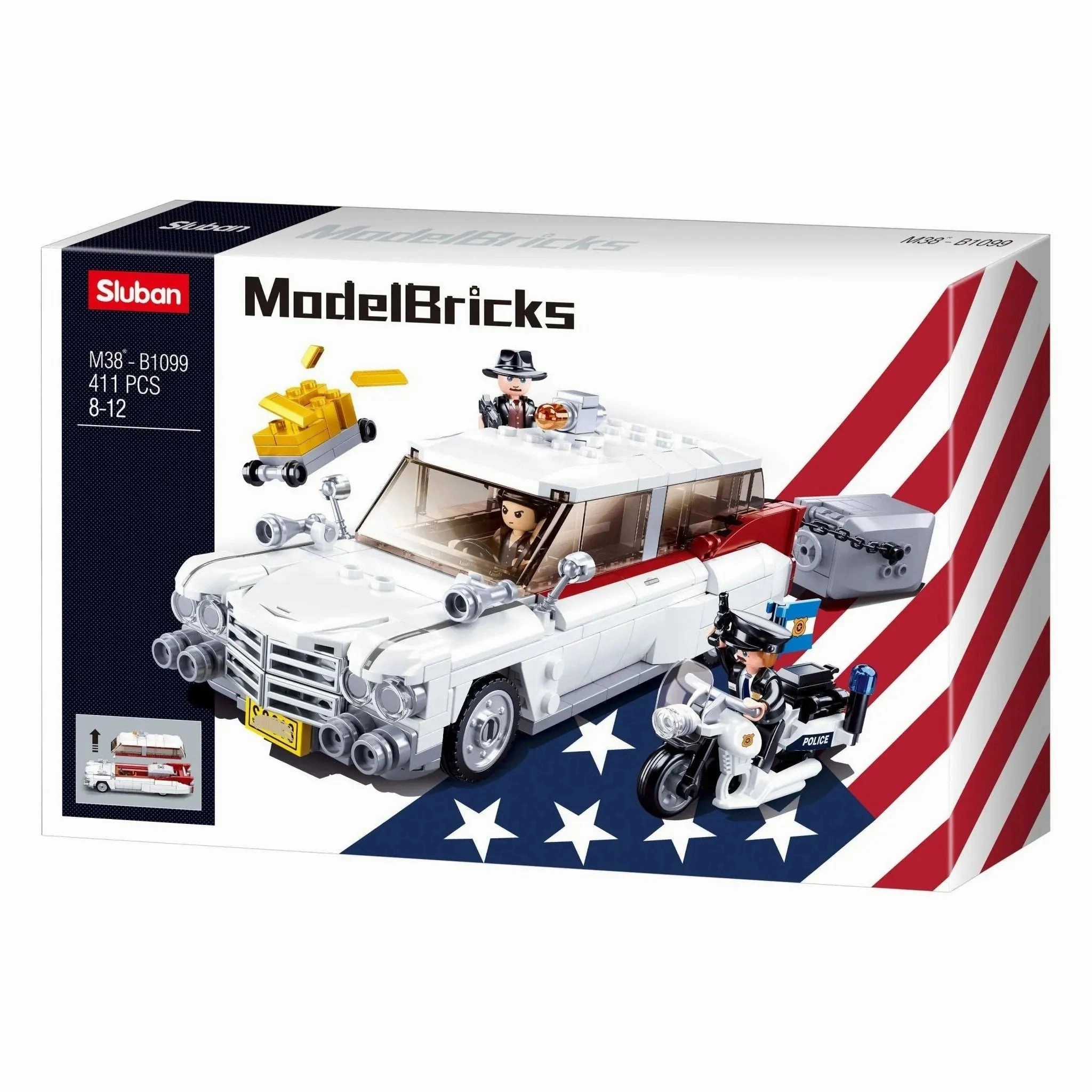 Sluban Toys Sluban | Old School Ambulance 411 Pcs