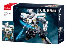 Sluban Toys Sluban | P.R. Mecha Blue 561 Pcs