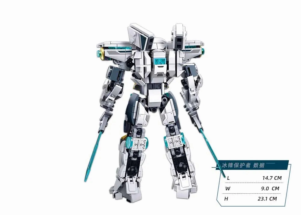 Sluban Toys Sluban | P.R. Mecha Blue 561 Pcs