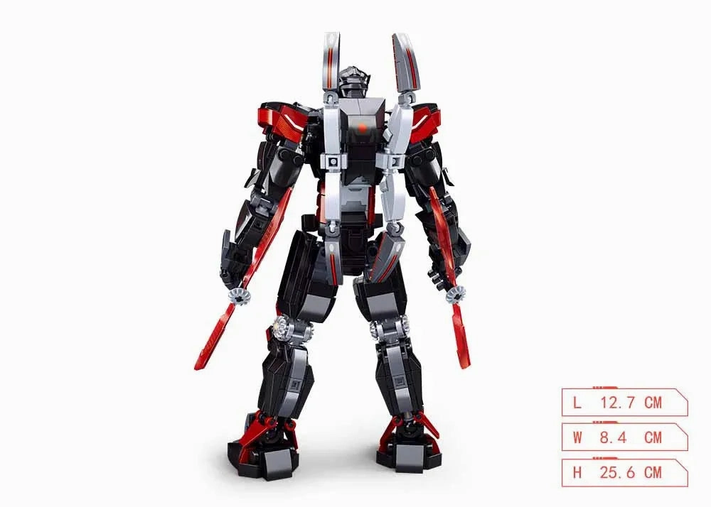 Sluban Toys Sluban | P.R. Mecha Double Swords 585 Pcs