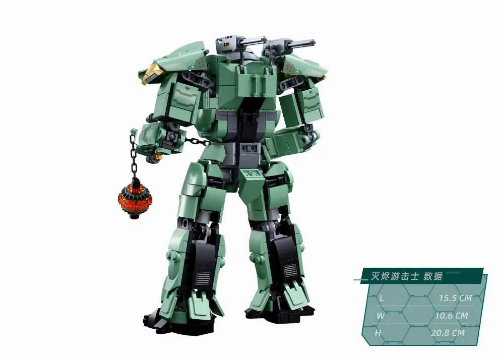 Sluban Toys Sluban | P.R. Mecha Green 542 Pcs