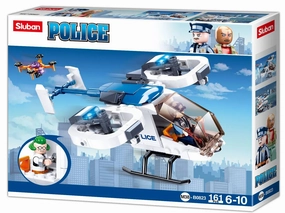 Sluban Toys Sluban | Police Helicopter 161 Pcs