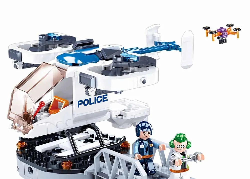 Sluban Toys Sluban | Police Helicopter 161 Pcs