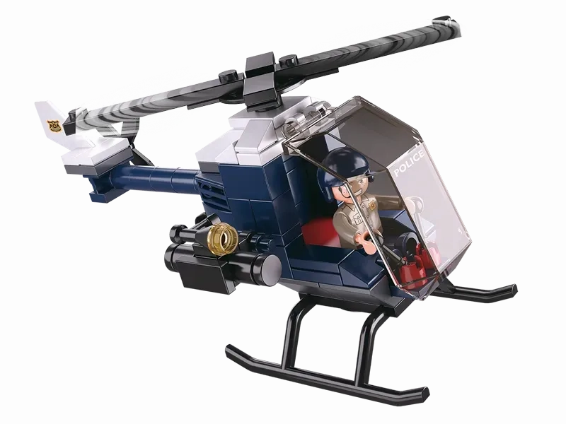 Sluban Toys Sluban | Police Helicopter 87 Pcs