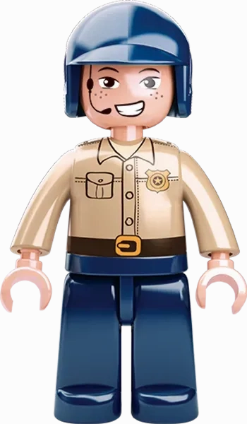 Sluban Toys Sluban | Police Helicopter 87 Pcs