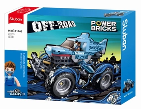 Sluban Toys Sluban | Power Bricks Off Road Vehicle - Shark
