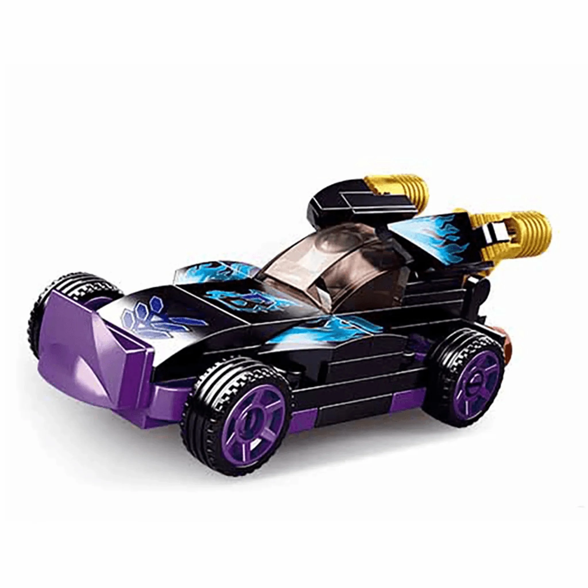 Sluban Toys Sluban | Power Bricks Pull Back Car - Purple Raptor