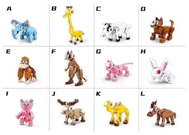 Sluban Toys Sluban | Qbricks Egg | Mammals