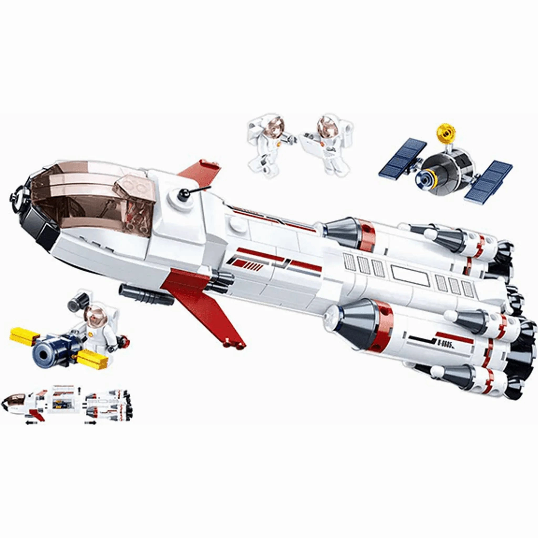 Sluban Toys Sluban | Space Saturn Expidition Rocket 468pcs