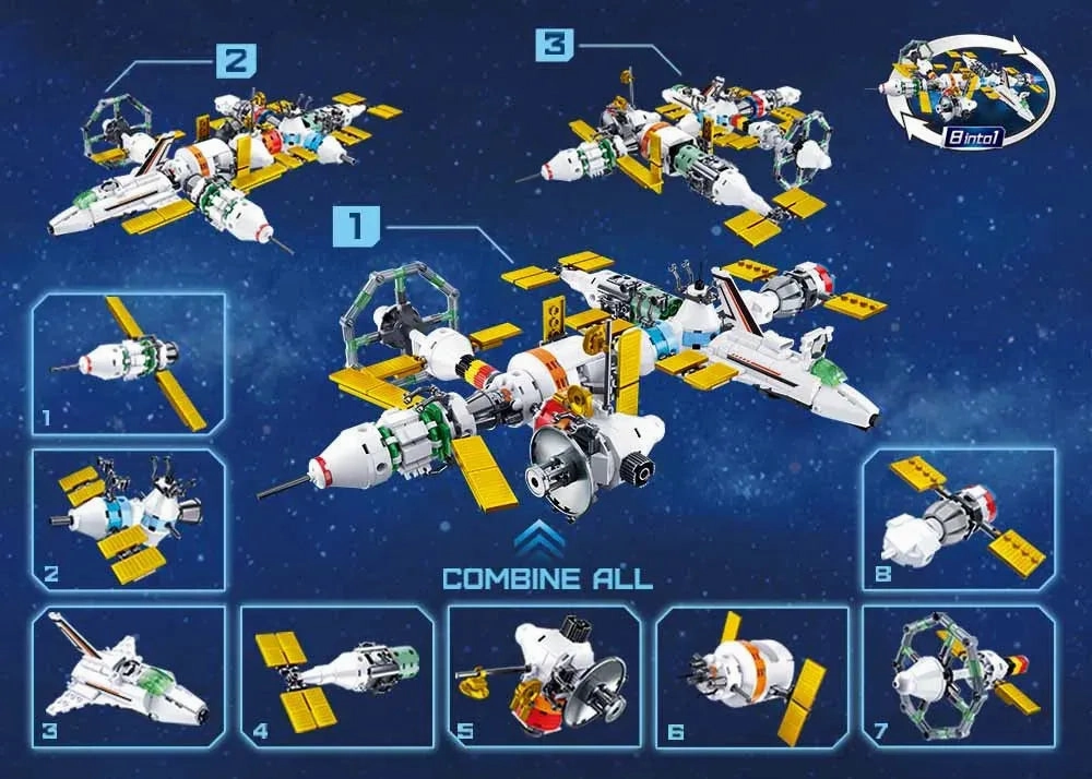 Sluban Toys Sluban | Space Shuttle 62 Pcs