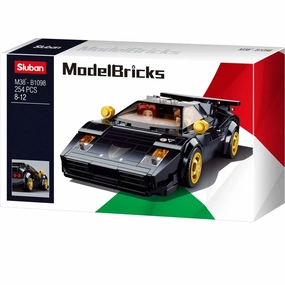 Sluban Toys Sluban | Sport Car Black 254 Pcs