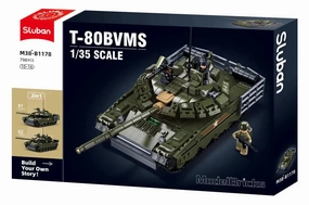 Sluban Toys Sluban | T-80BVMS 1:35 Scale 519 Pcs