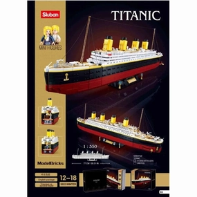 Sluban Toys Sluban | Titanic - Scale 1:350 2401pcs