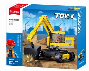 Sluban Toys Sluban | Town | Excavator 152 Pcs