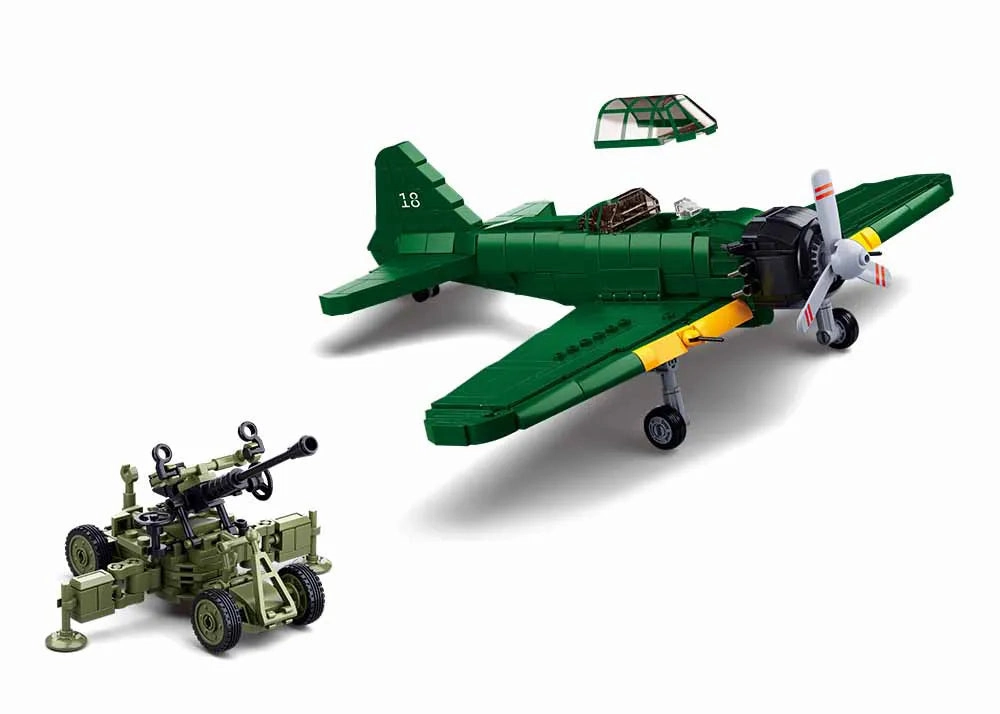 Sluban Toys Sluban | WW2 A6M Zero 560 Pcs
