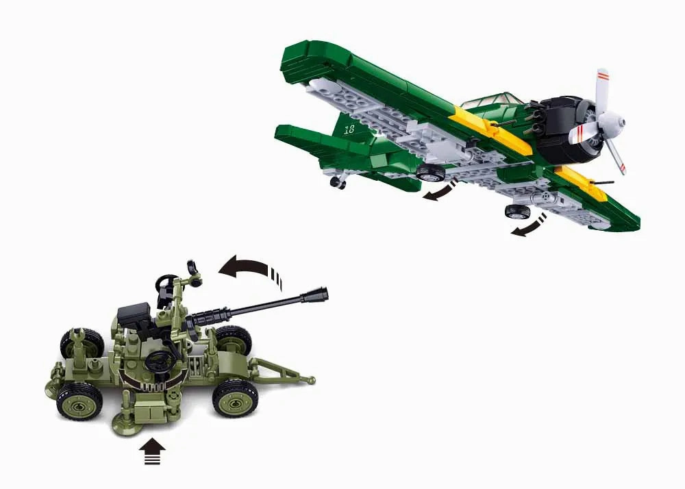 Sluban Toys Sluban | WW2 A6M Zero 560 Pcs