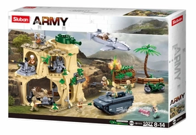 Sluban Toys Sluban | WW2 Battle Of Iwo Jima 1107 Pcs
