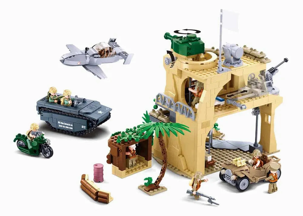 Sluban Toys Sluban | WW2 Battle Of Iwo Jima 1107 Pcs