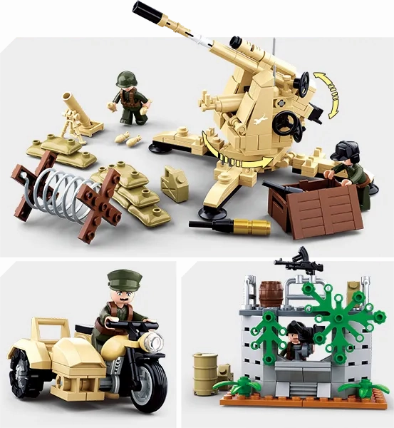 Sluban Toys Sluban | WW2 Battle Of Kursk 998 Pcs