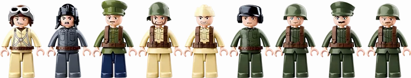 Sluban Toys Sluban | WW2 Battle Of Kursk 998 Pcs