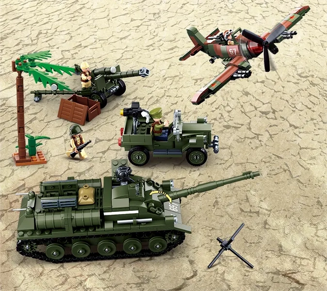 Sluban Toys Sluban | WW2 Battle Of Kursk 998 Pcs
